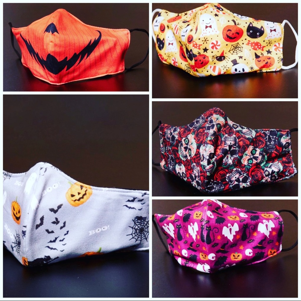 Halloween Face Masks Kids and Adults